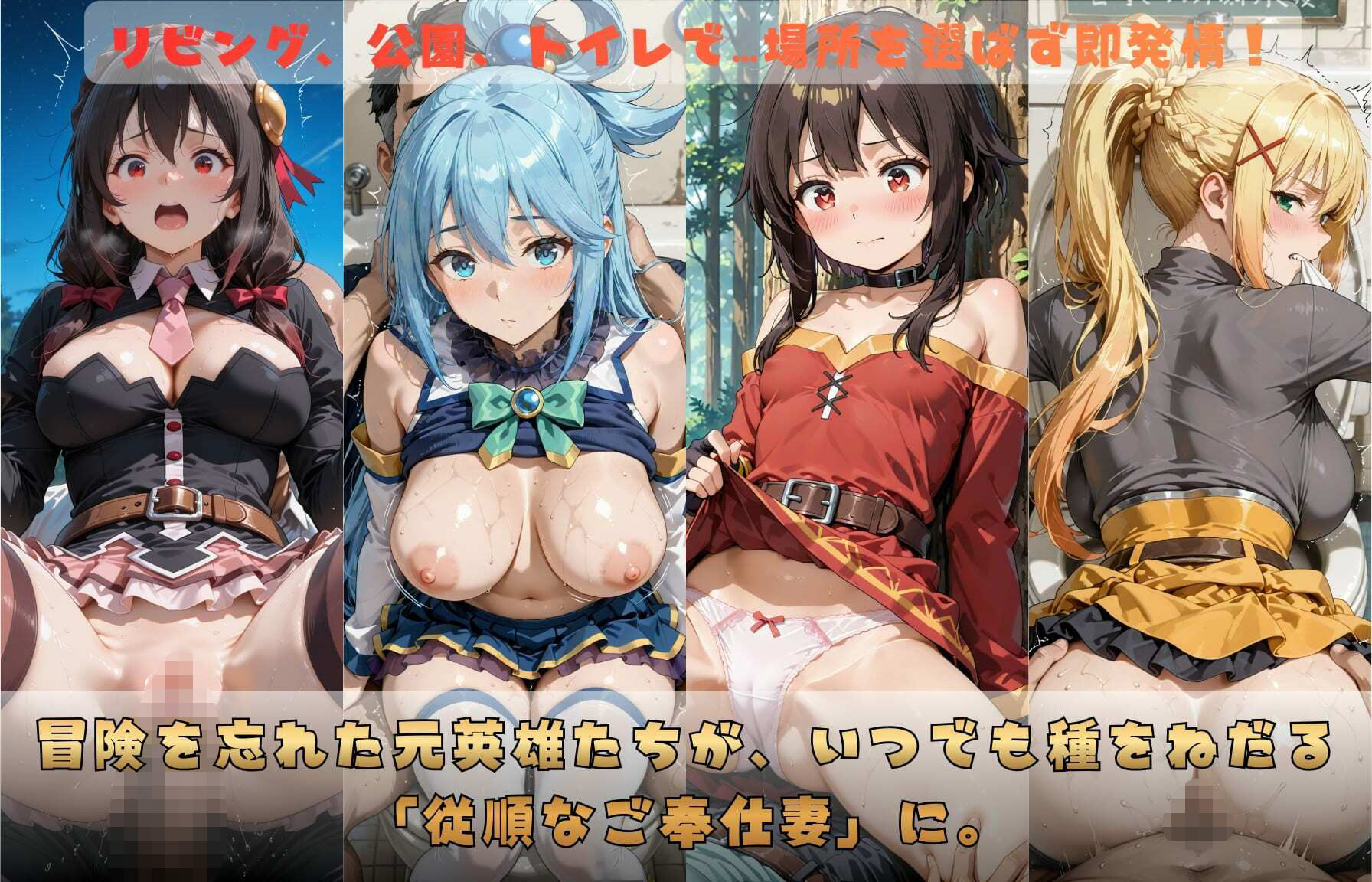 この素晴らしい孕み袋に祝福を！ サンプル画像5