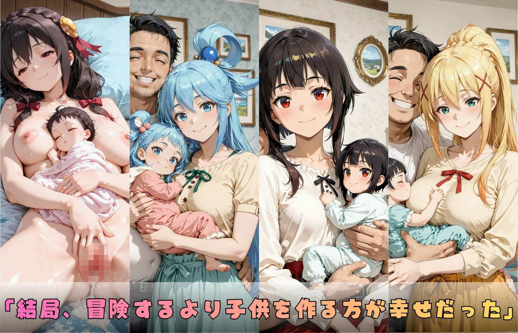 この素晴らしい孕み袋に祝福を！ サンプル画像8