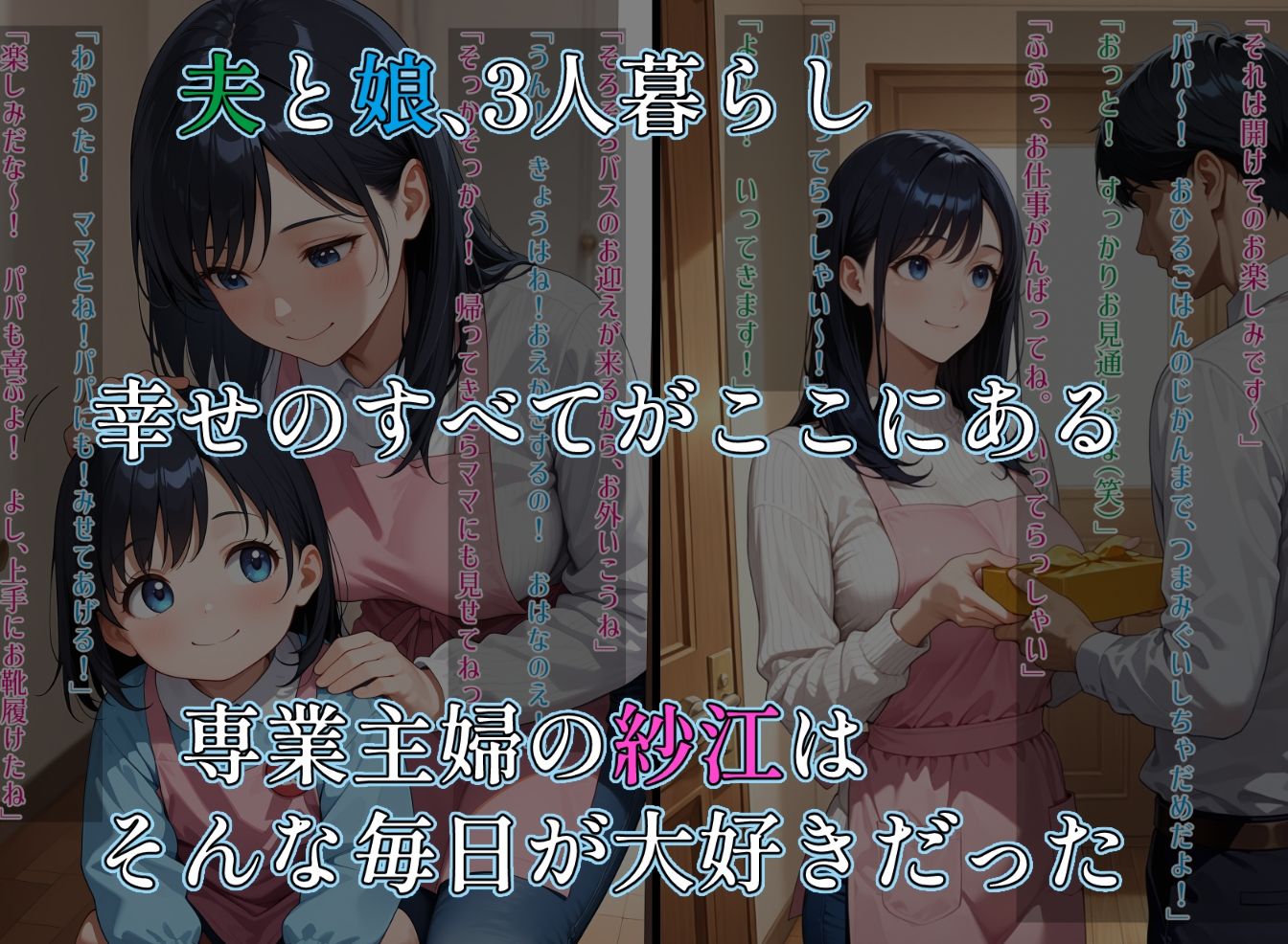 こんなはずじゃなかった…子持ち人妻の快楽雌堕ち前編 サンプル画像2