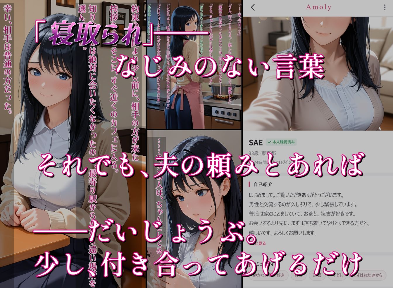 こんなはずじゃなかった…子持ち人妻の快楽雌堕ち前編 サンプル画像4