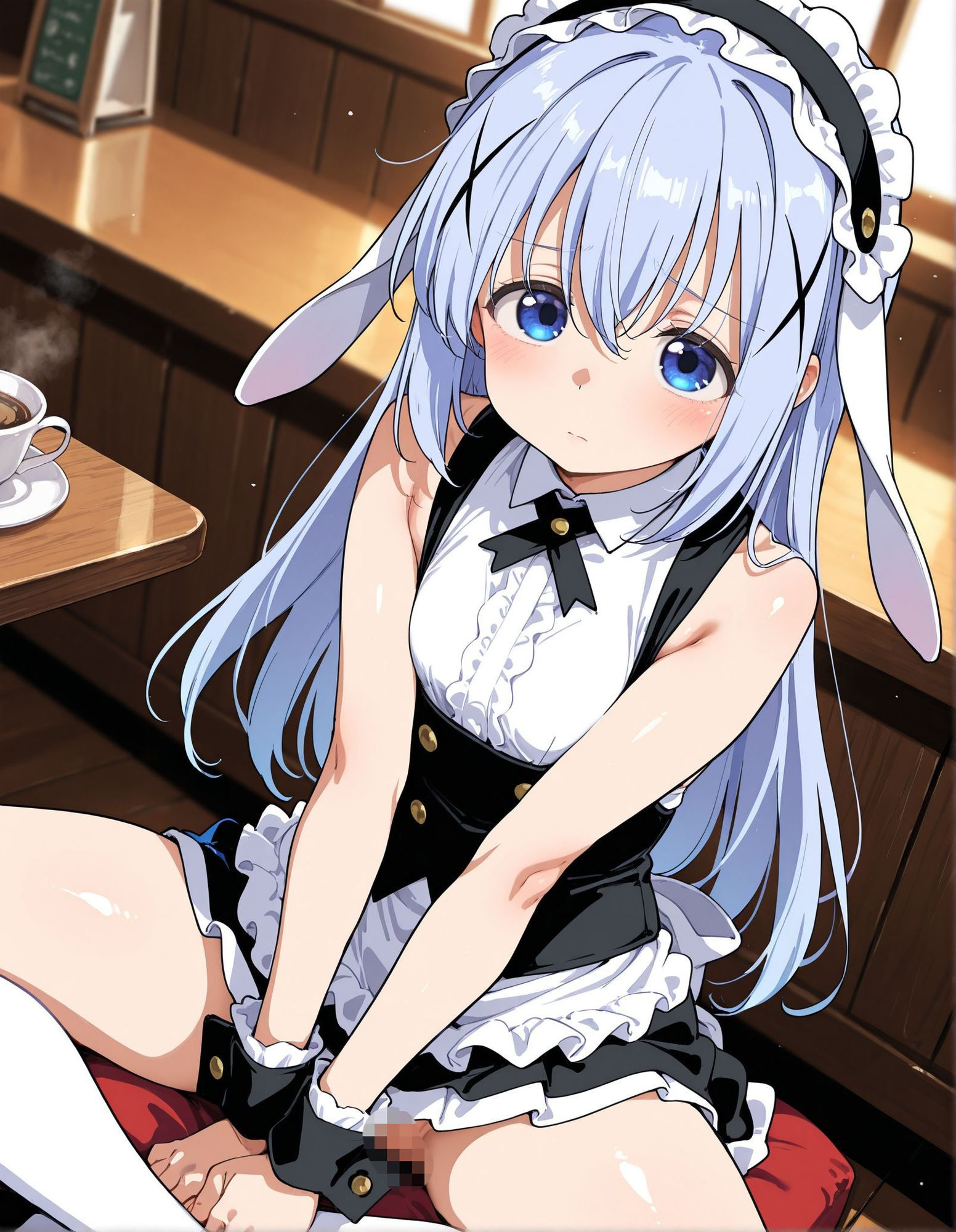 ご〇うさ メイド喫茶で処女喪失！？ サンプル画像7