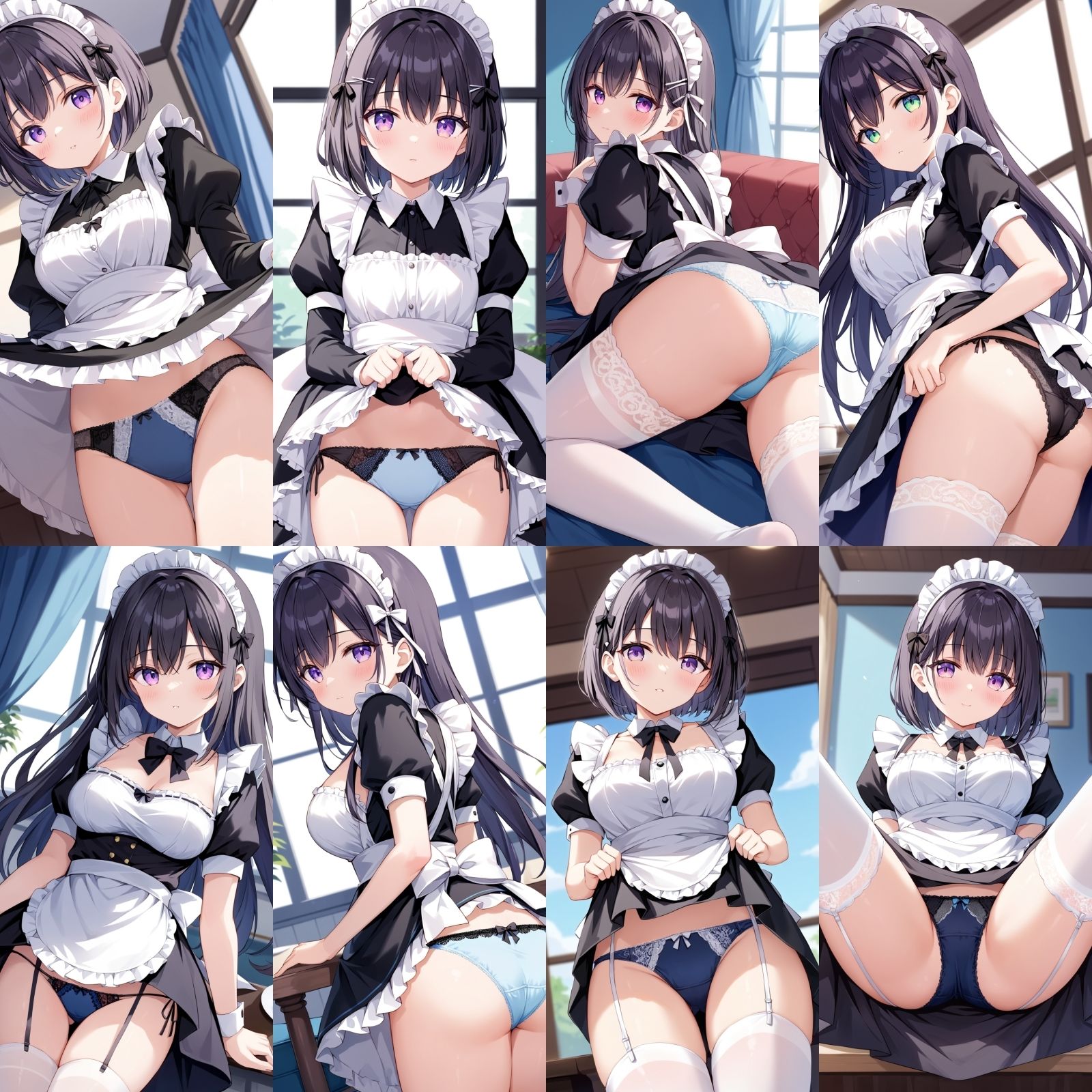 ご奉仕清楚メイドにレースパンティーみせてもらいました【250枚】 サンプル画像6