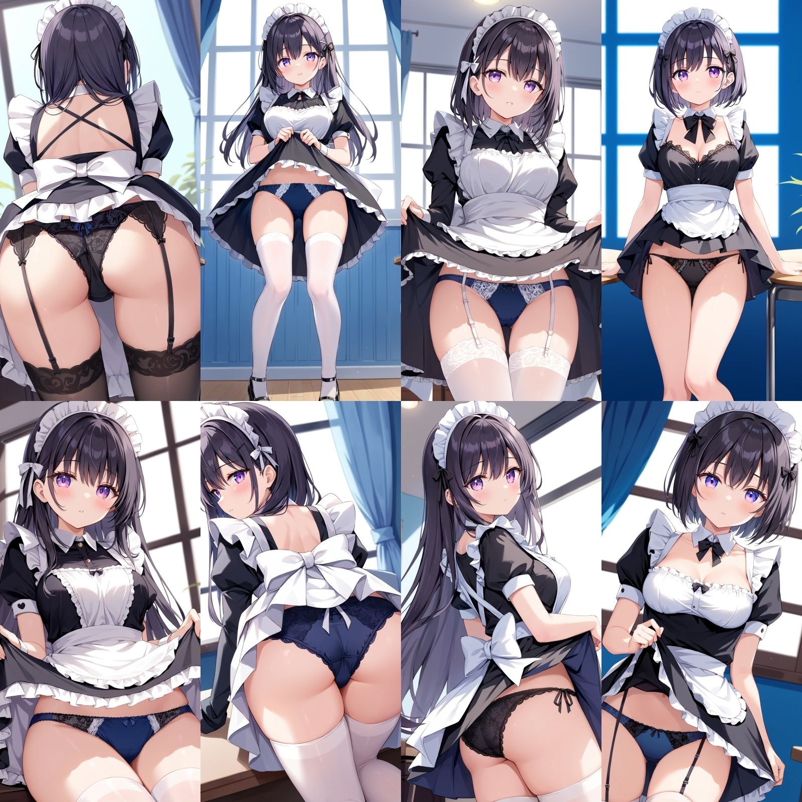 ご奉仕清楚メイドにレースパンティーみせてもらいました【250枚】 サンプル画像8