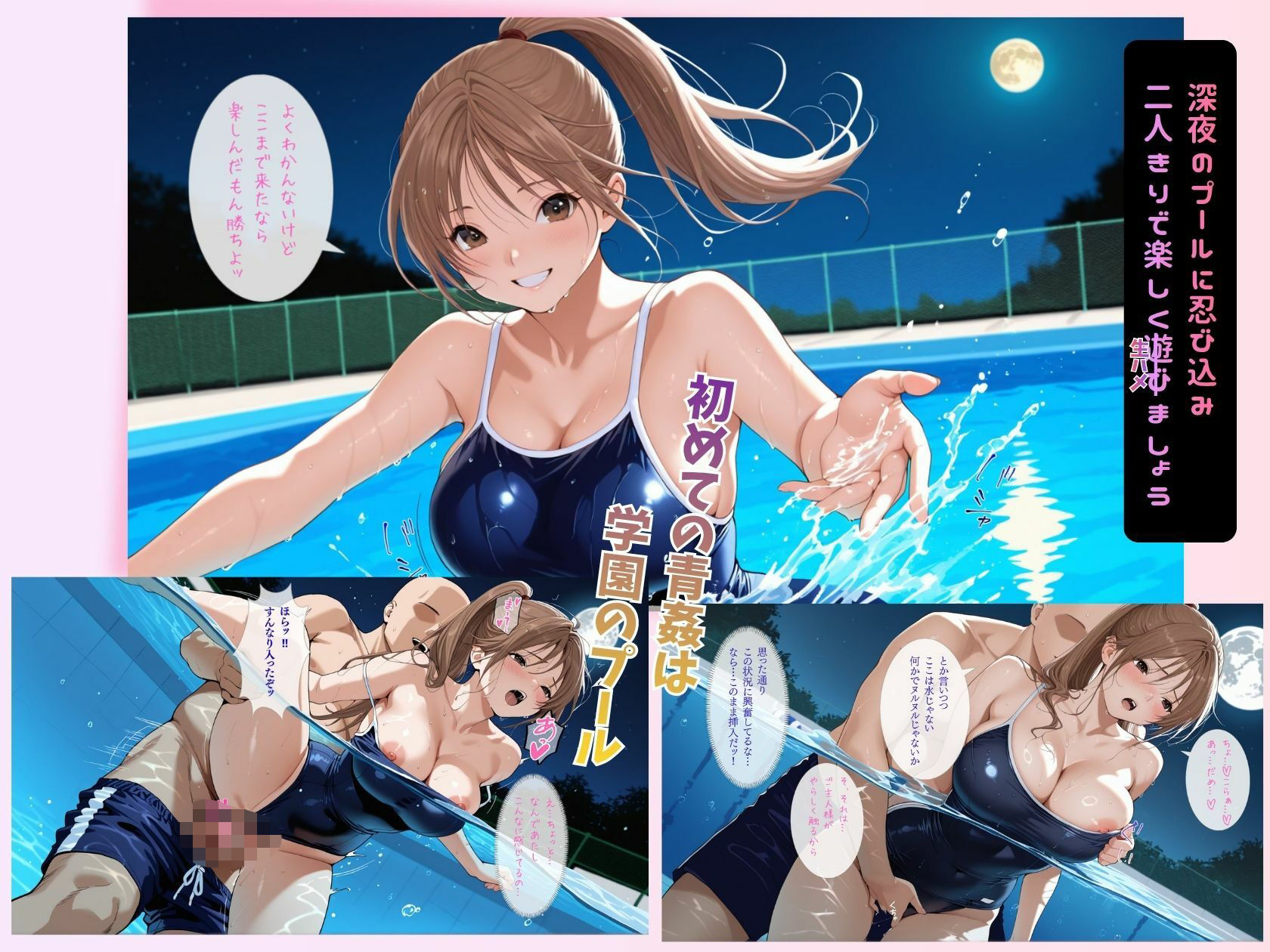 さつき120％すとれ〜と ch.2 〜転生アプリで攻略したヒロイン学園でハメまくる〜 サンプル画像4