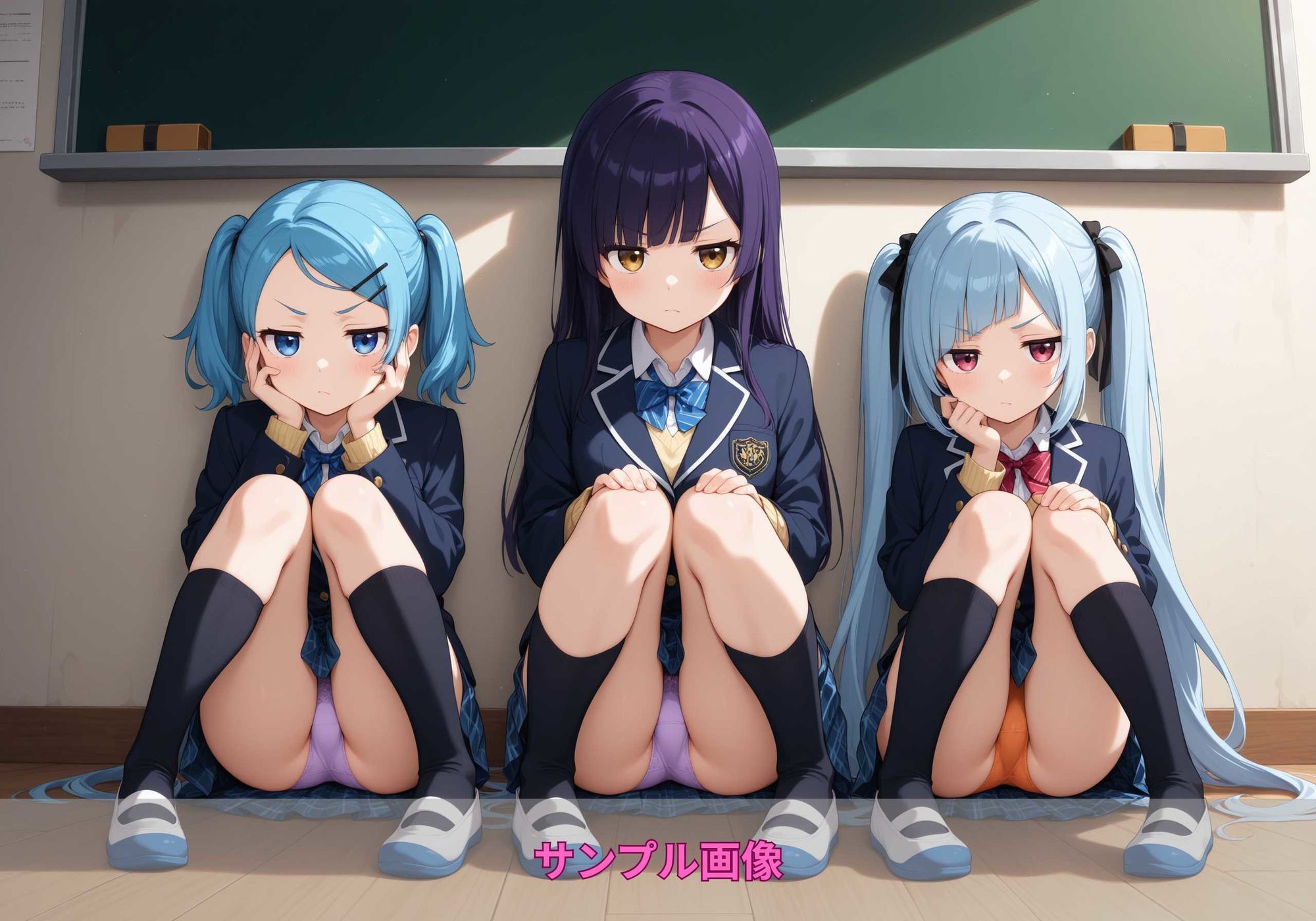 しゃがみパンツガールズ サンプル画像5