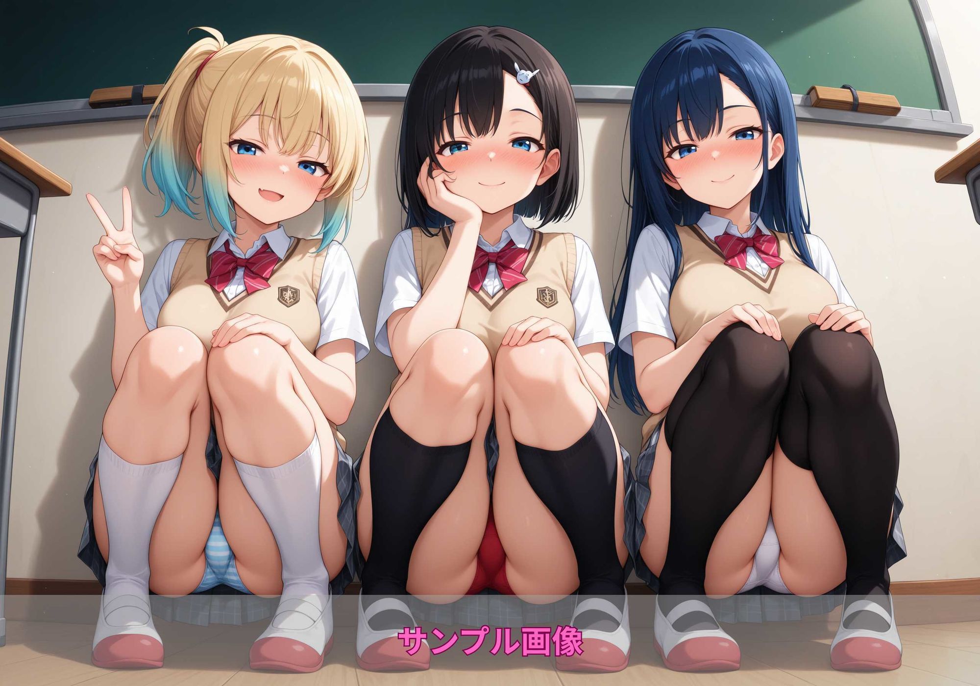 しゃがみパンツガールズ サンプル画像6