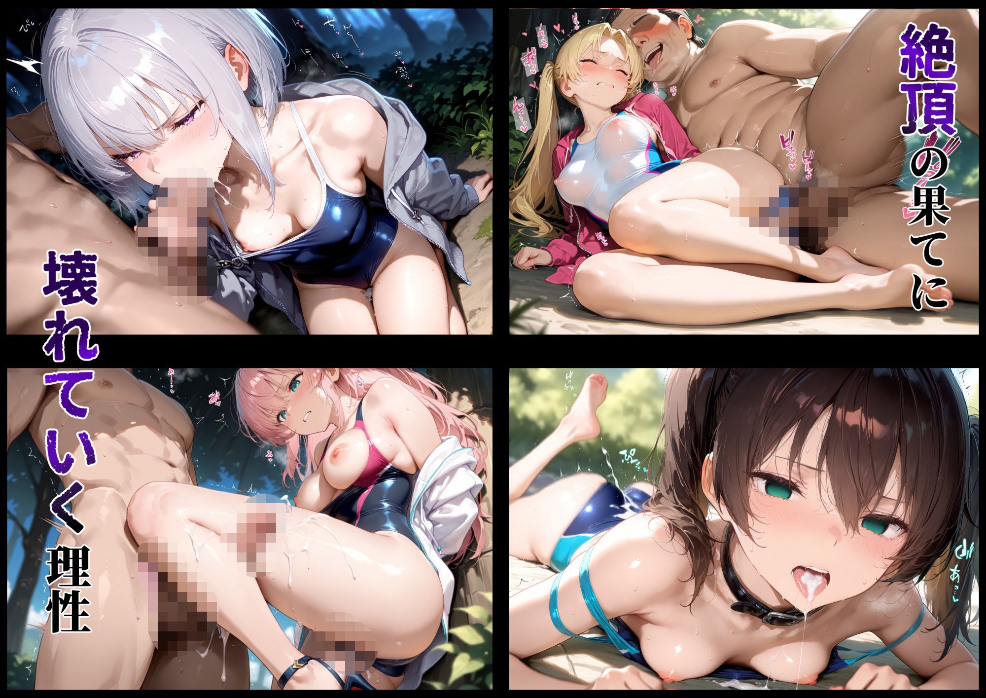 その女たち、性玩具に堕とされて 競泳水着の女編 サンプル画像9