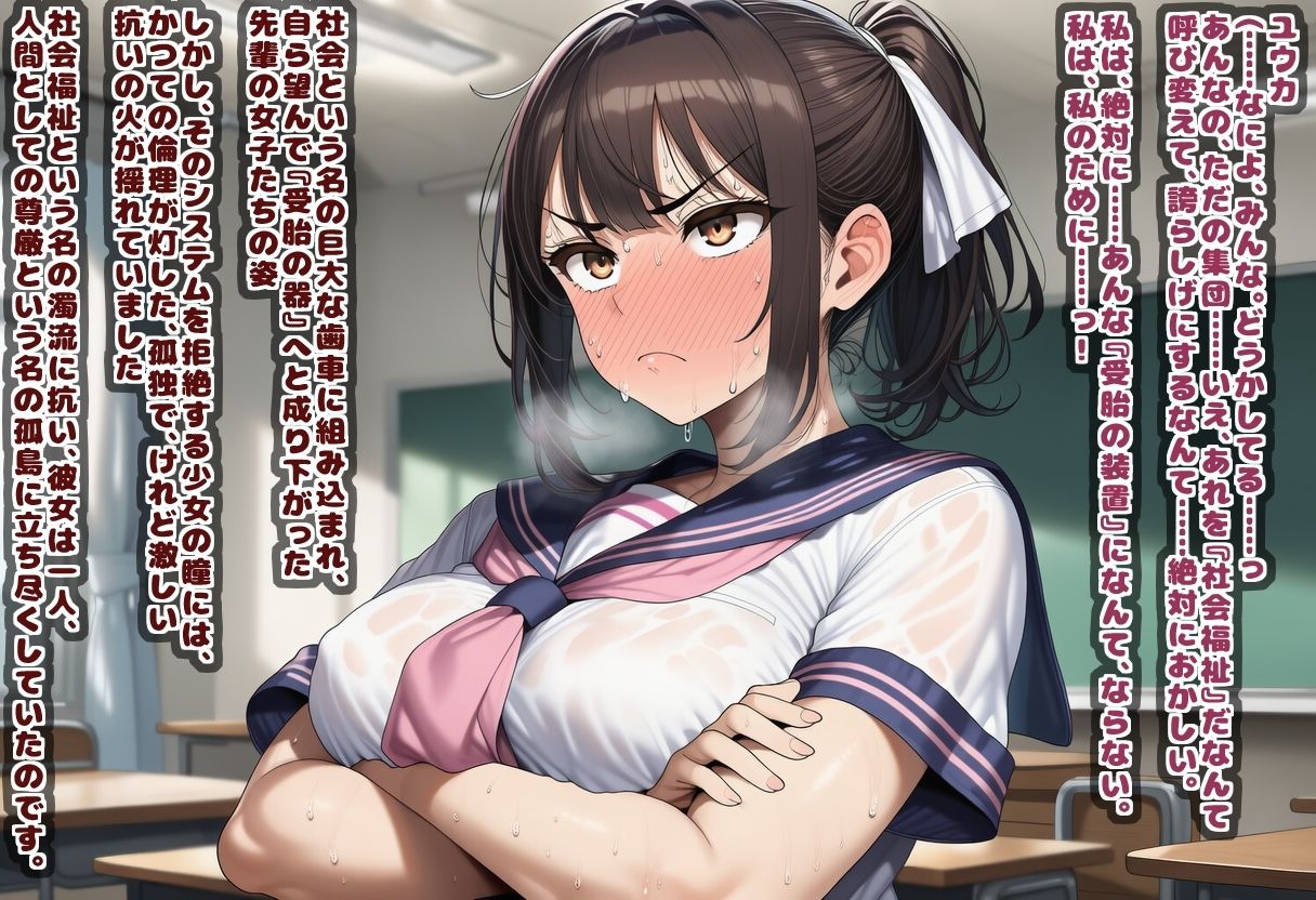 それイケ！プレス部〜少子化対策で種付けプレスが常識化した女子たち〜 サンプル画像8