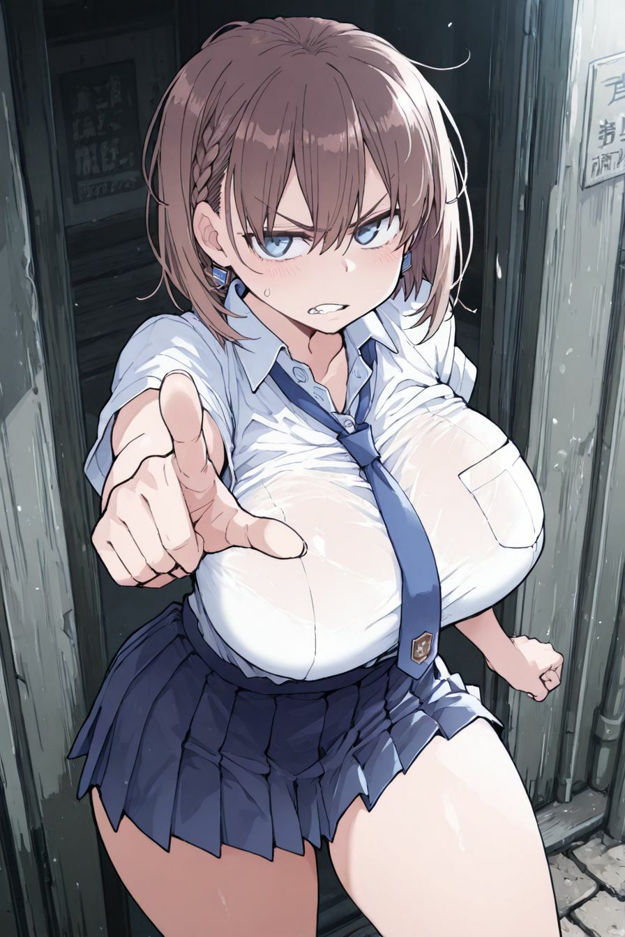 そんなデカ乳な君が悪 サンプル画像2