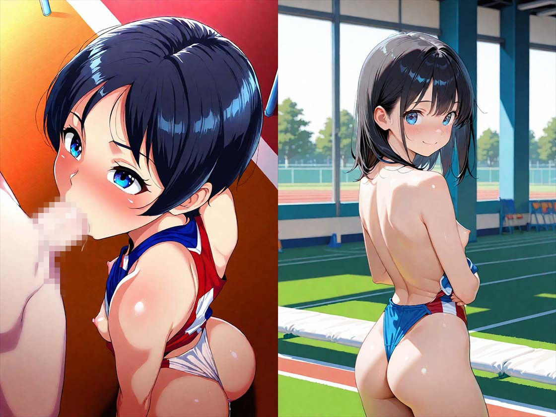 ちっぱい陸上女子が放課後にハメられる話 サンプル画像7