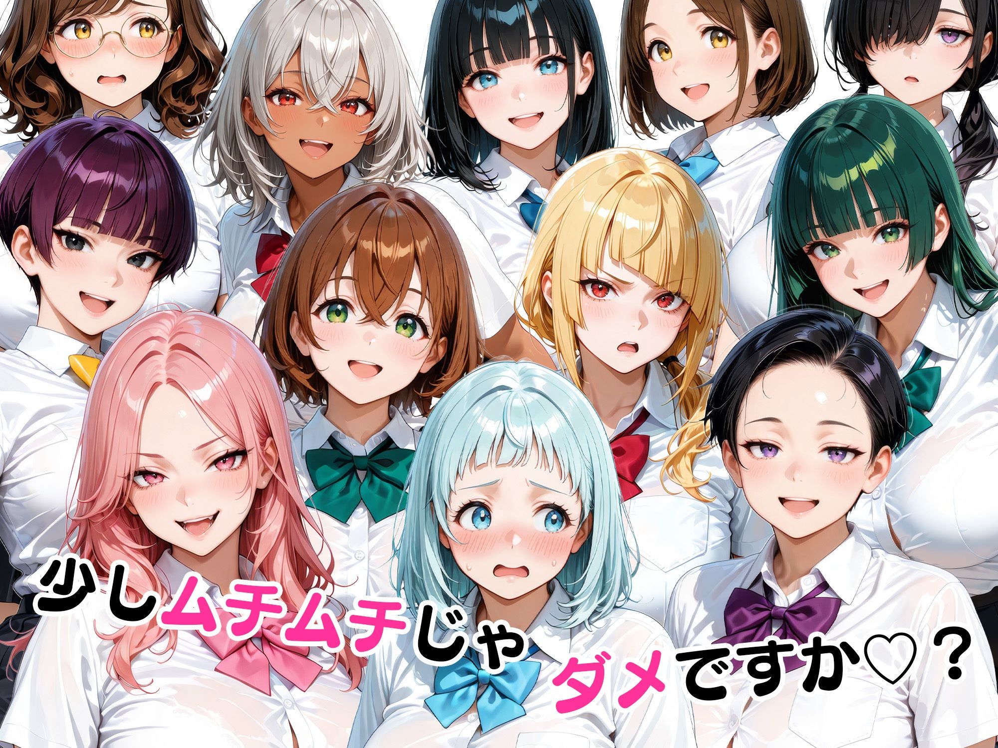 ちょっとだらしないムチムチ感がエロい12人の生徒 サンプル画像10