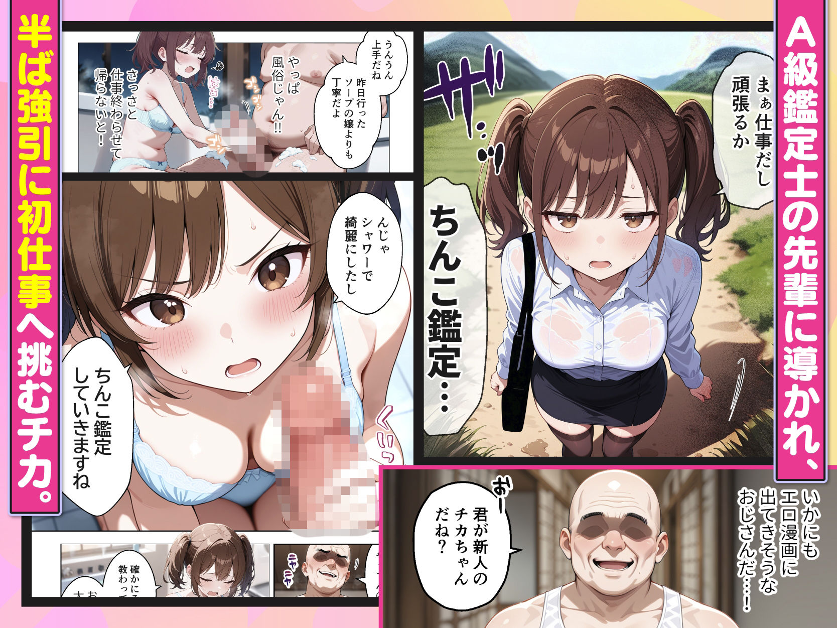 ちんこ鑑定士 〜 崎守チカ（22） の鑑定記録 〜 サンプル画像3