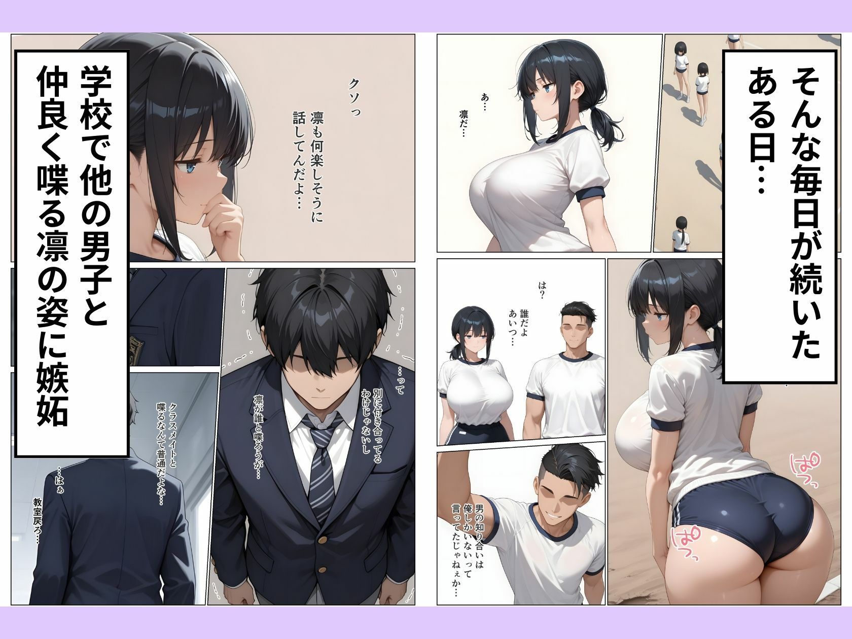 ちんぽを借りにきた無表情な陰キャ幼馴染とイチャラブセックスした話 サンプル画像7