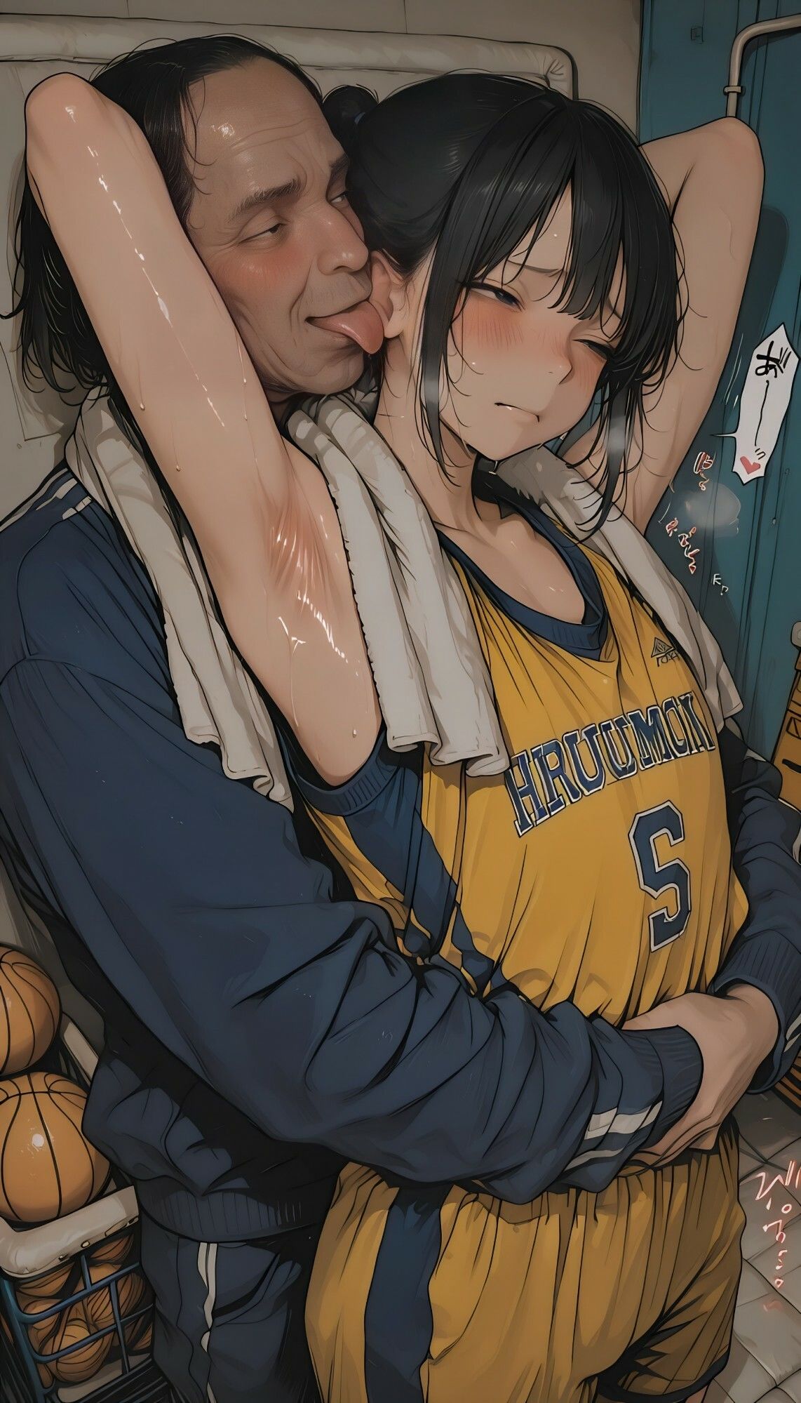 ついてる娘 バスケ部 サンプル画像2