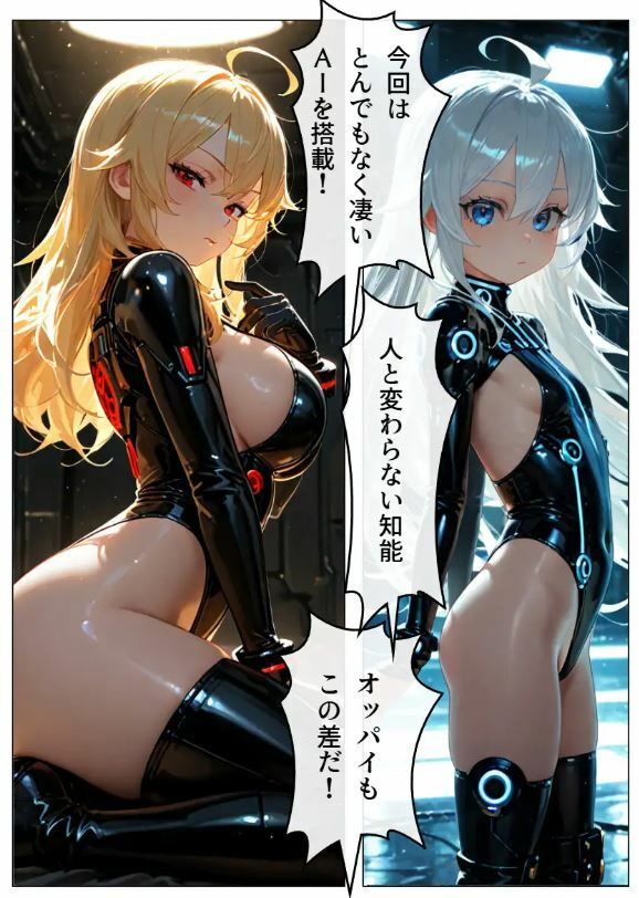 ついに買ったぞ！ 中出し搾精美少女アンドロイド！ サンプル画像4