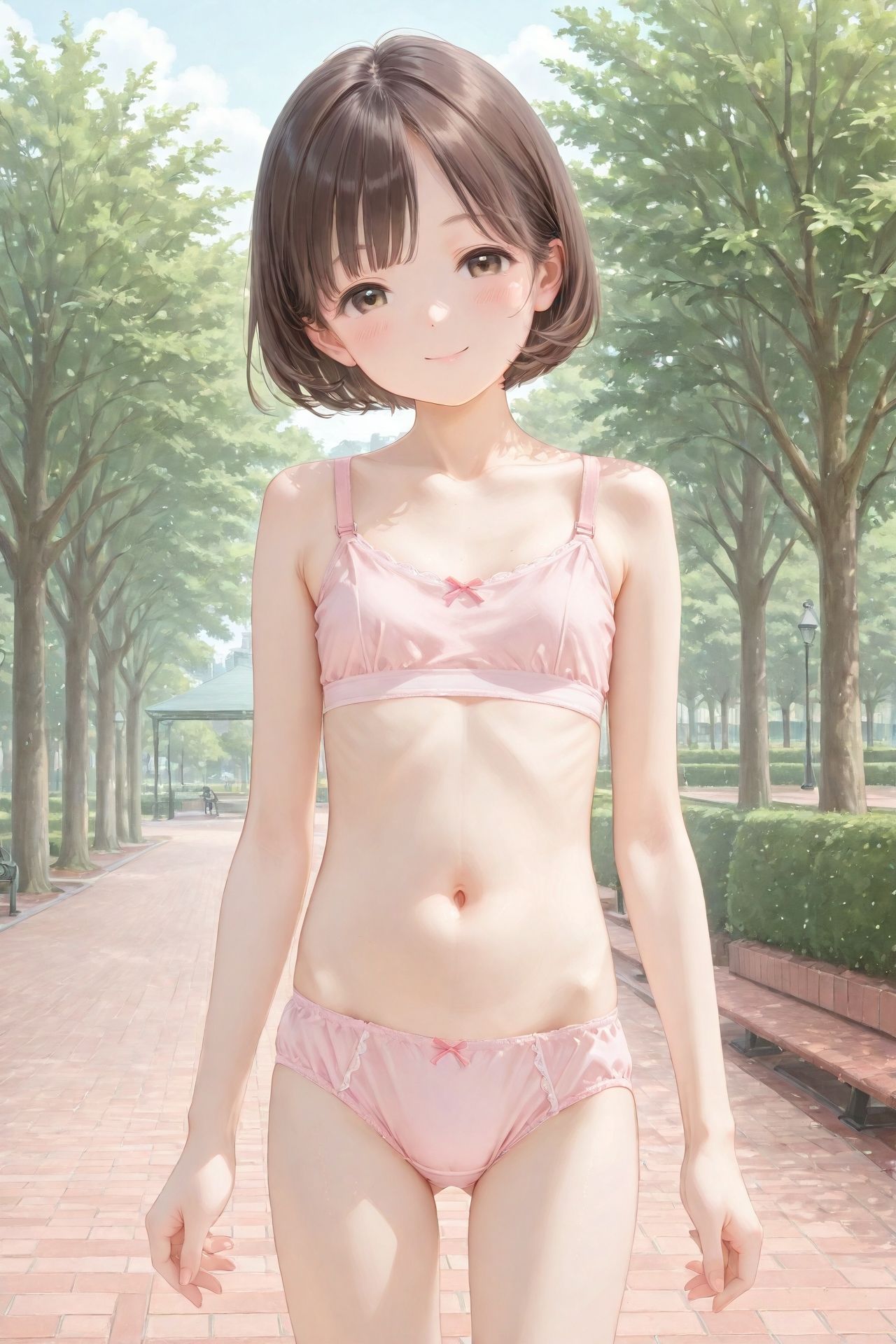 つるぺた女子校生放課後さんぽ サンプル画像3