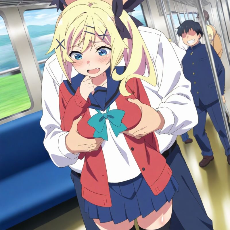 でんしゃでヤラレルアイドル サンプル画像1