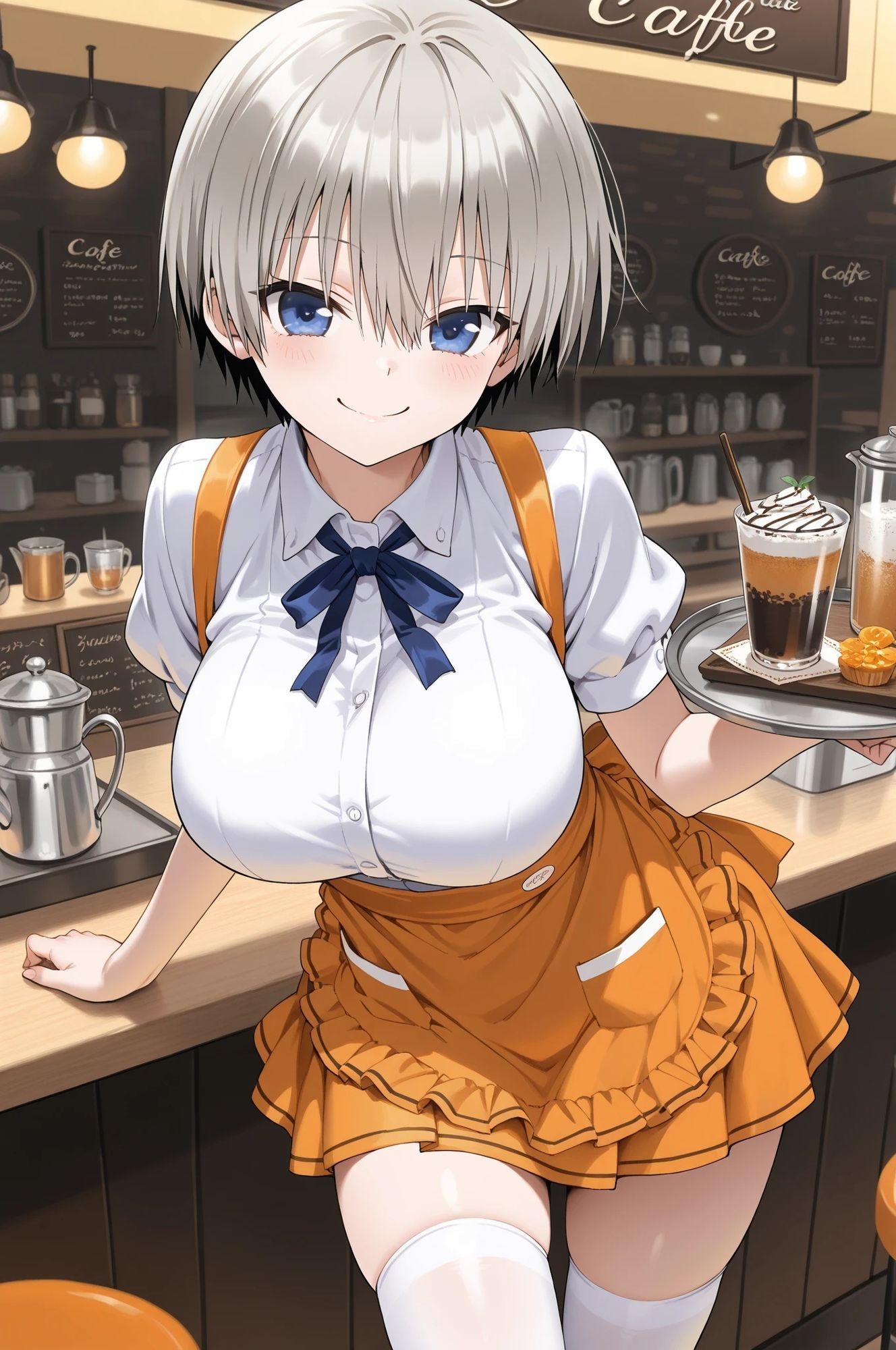 とあるカフェの新人研修記録（はな 20才）〜ボーイッシュで生意気な後輩をわからせ〜 サンプル画像1