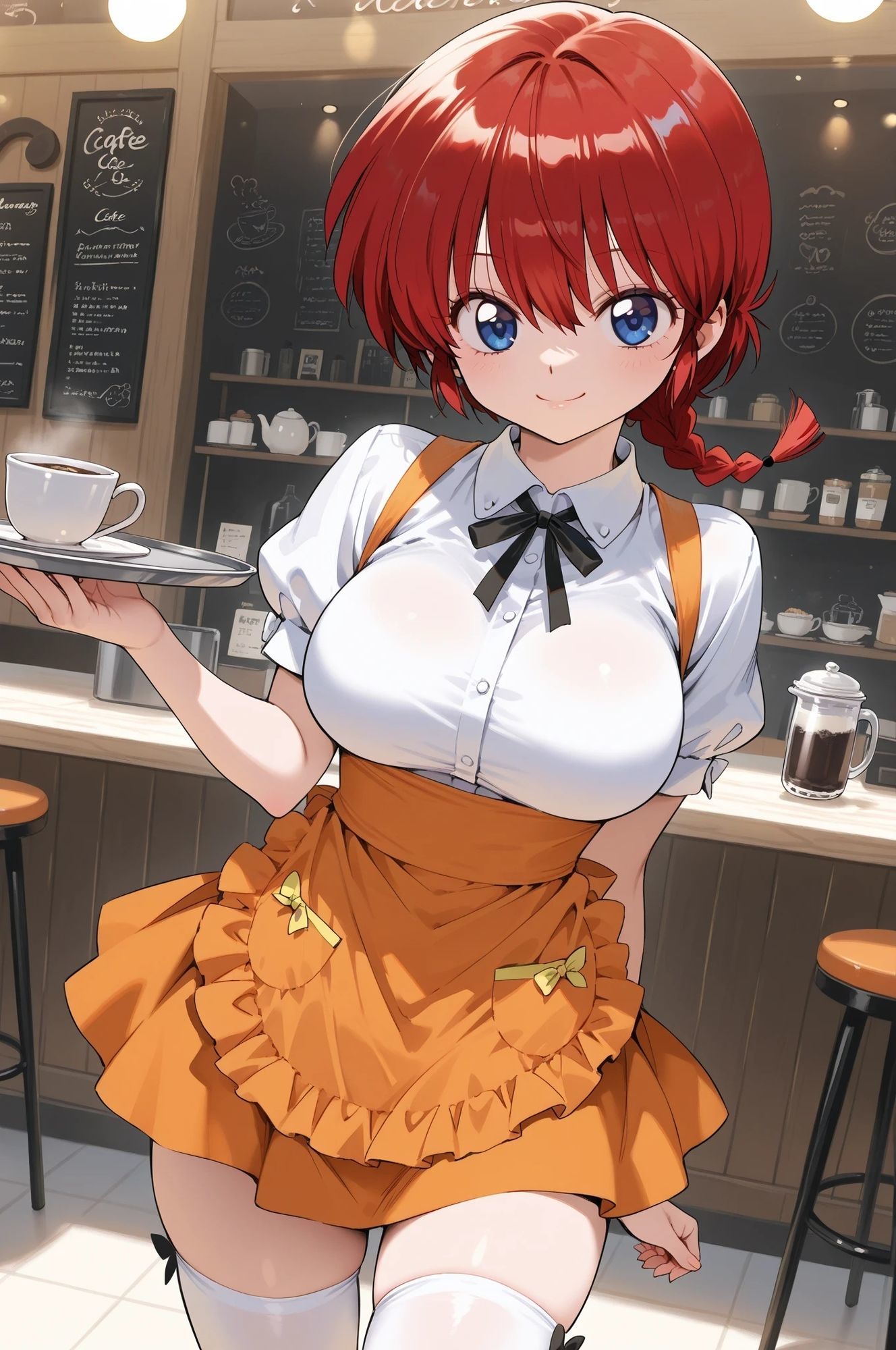 とあるカフェの新人研修記録（らんま 23才）〜格闘技経験者らしいけど速攻メス堕ちしました〜 サンプル画像1