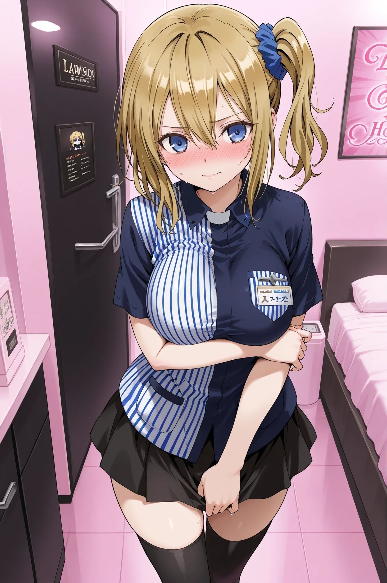 とあるコンビニの新人研修記録（あい 22才）〜うぶなギャルはHな指導に逆らえない〜 サンプル画像6