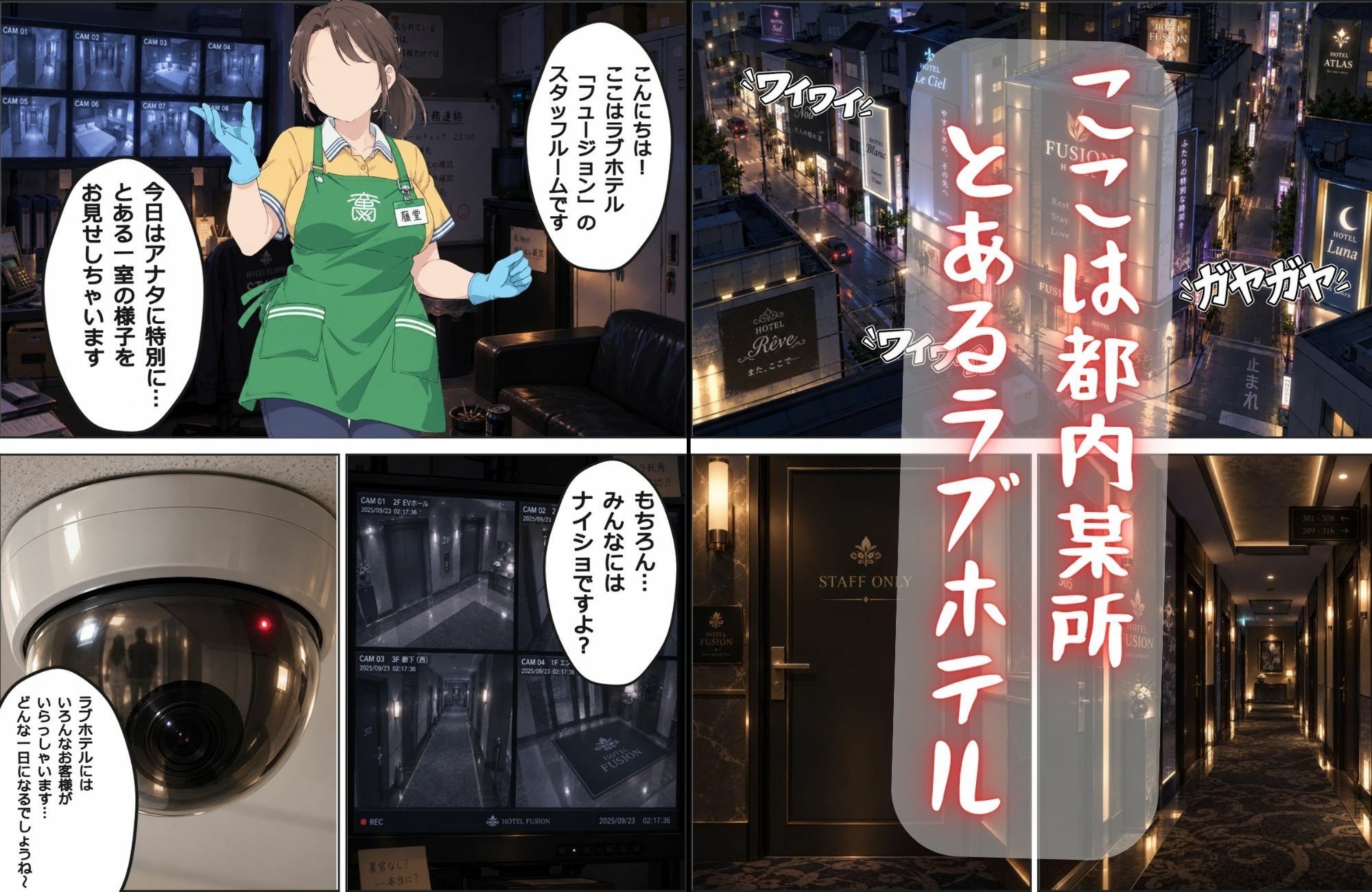 とあるラブホテルの淫行記録（セックスログ） サンプル画像1