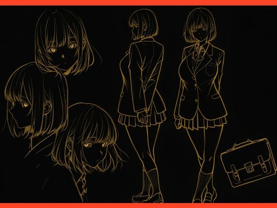 とある少女の性処黙録アナログ原稿AI修正版 サンプル画像5