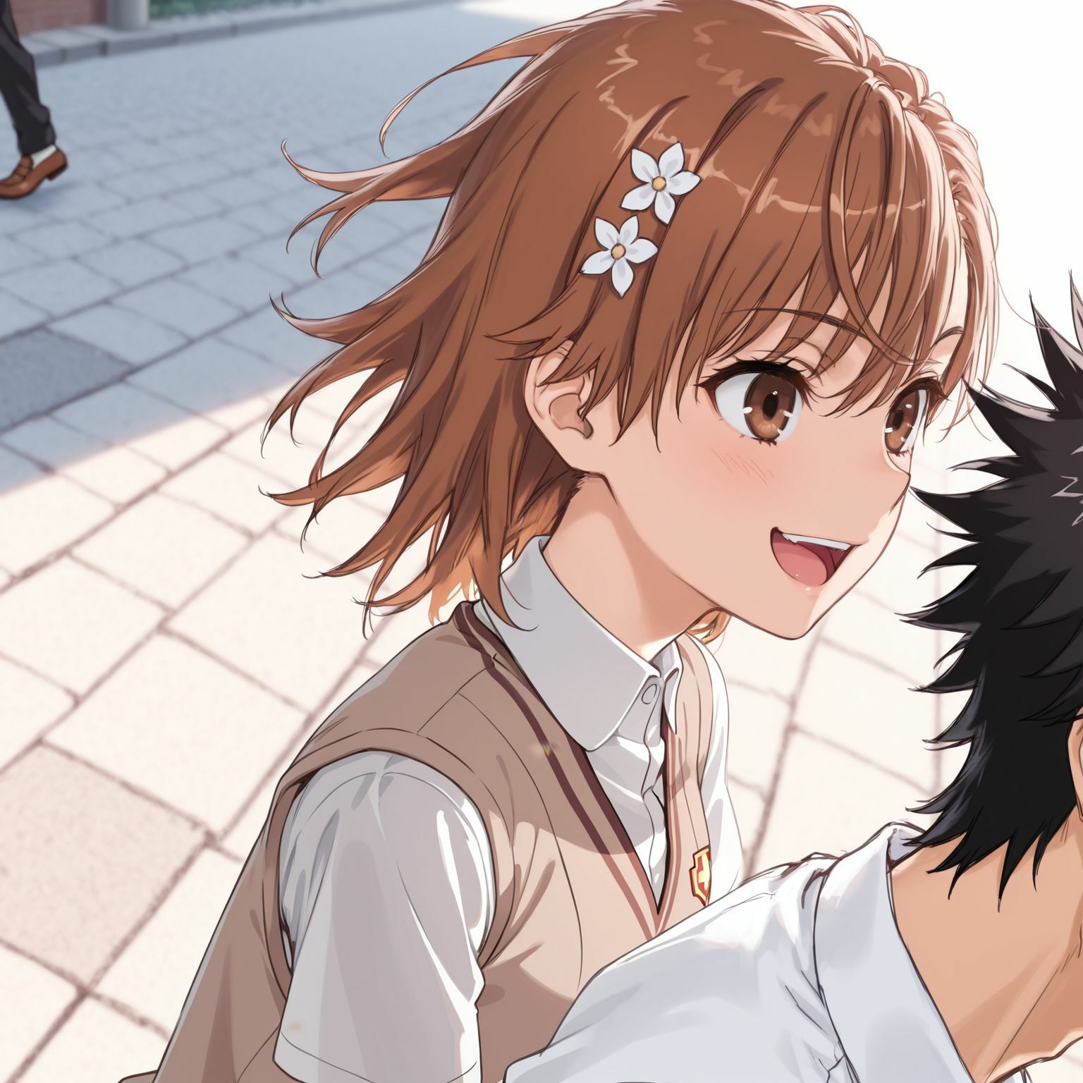 とある彼女とラブラブえっち サンプル画像1