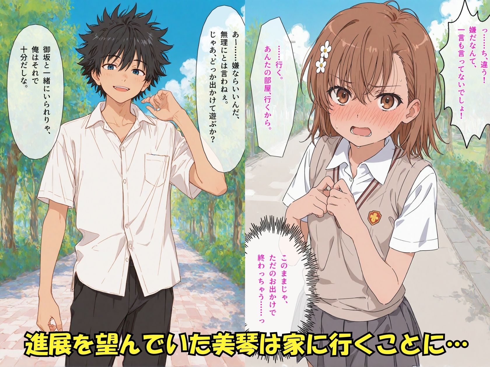 とある美琴の放課後 サンプル画像2