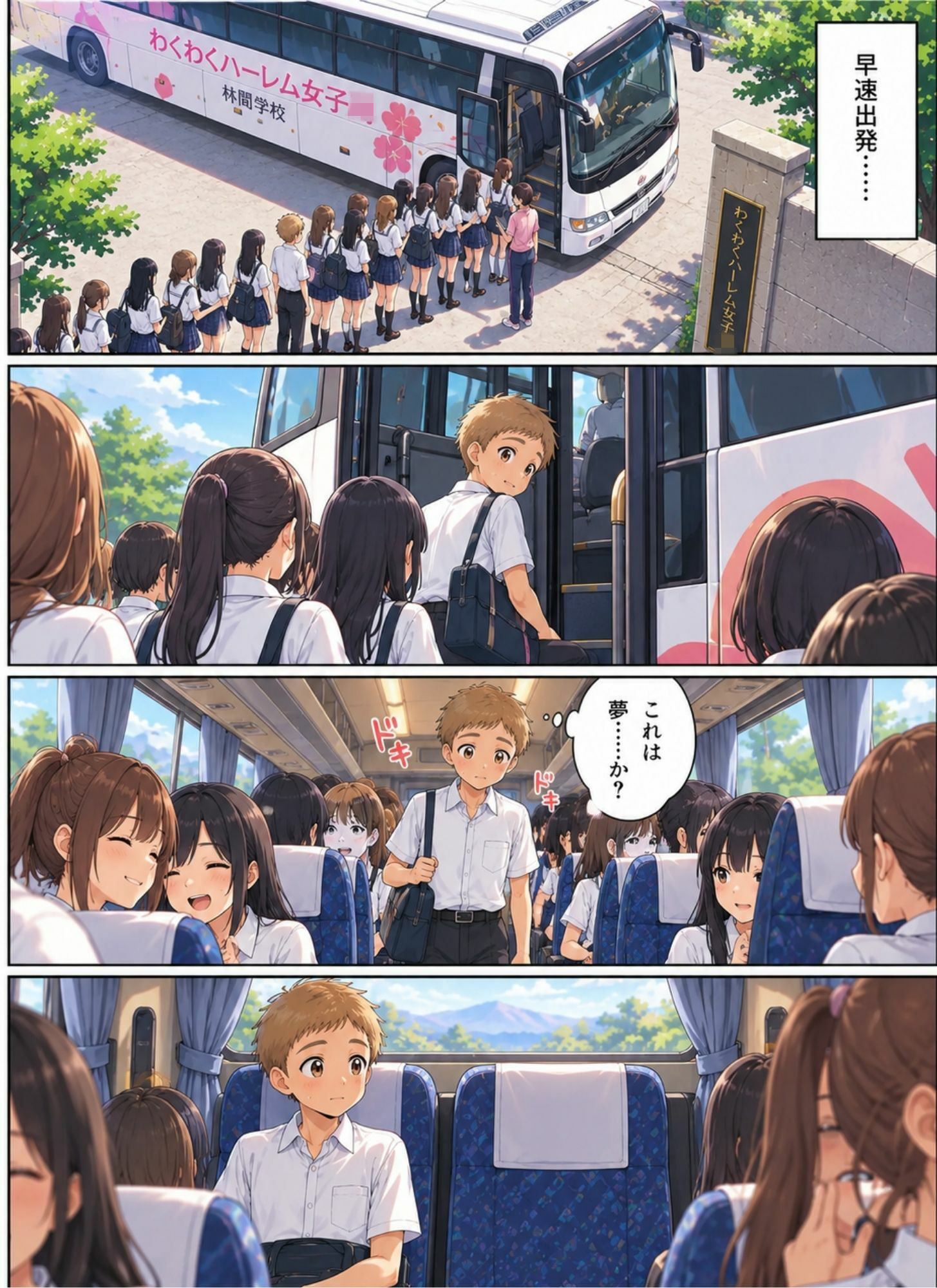 ときめきハーレム学園へようこそ17 サンプル画像2