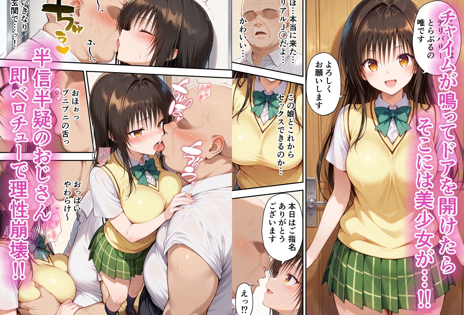 とらぶるキャラを指名できるデリヘルアプリ サンプル画像2