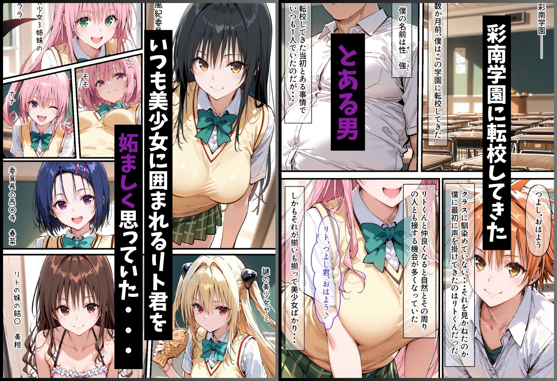 とらぶる寝取られ楽園崩壊 サンプル画像1