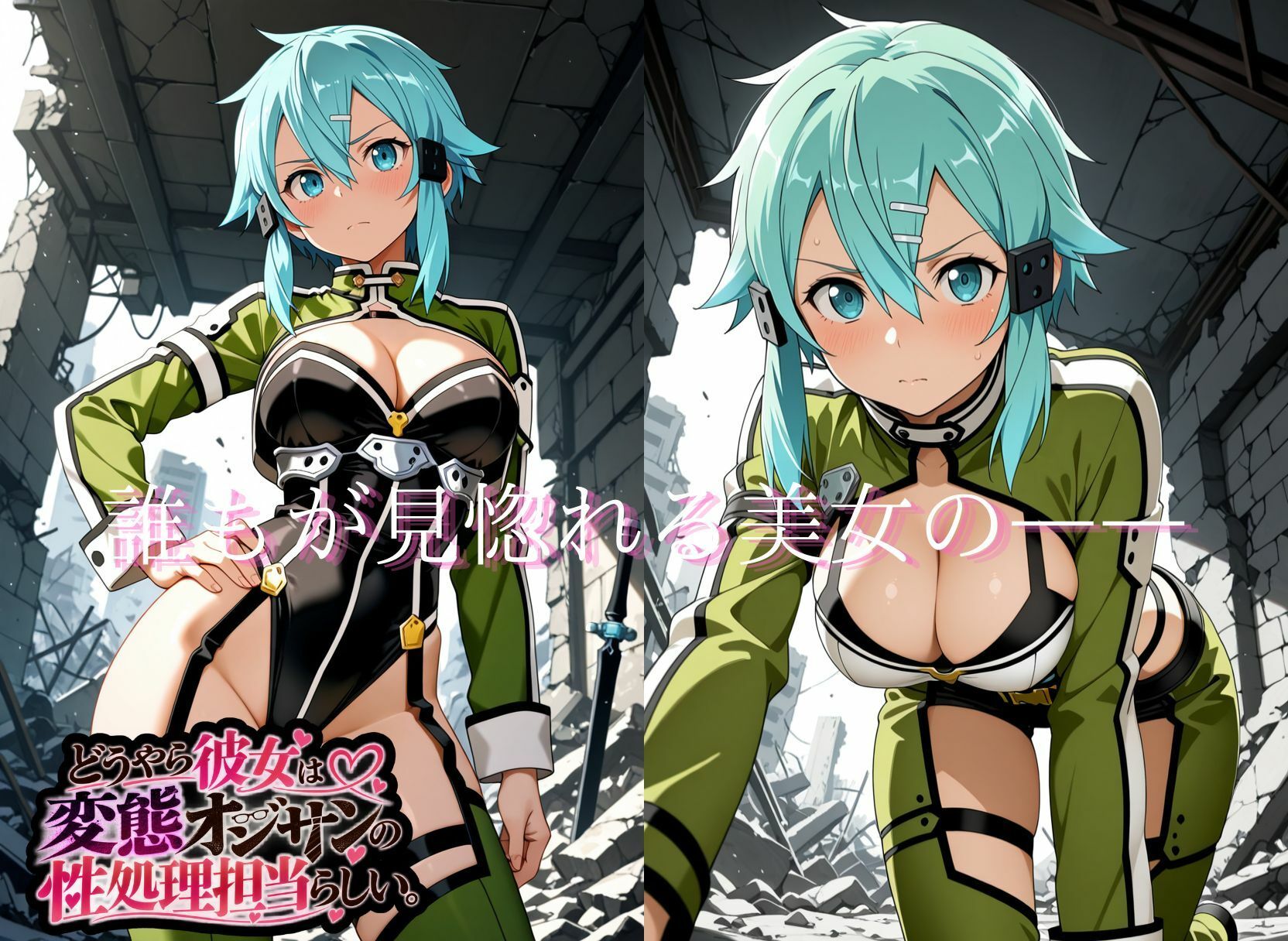 どうやら彼女は変態オジサンの性処理担当らしい。【SAO  シノン編】 サンプル画像2