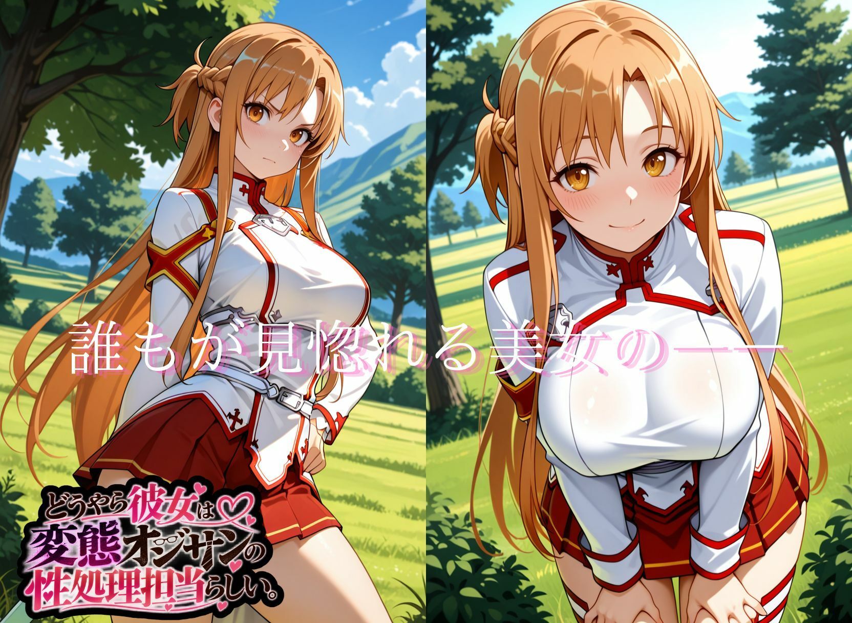 どうやら彼女は変態オジサンの性処理担当らしい。【アスナ編】 サンプル画像2