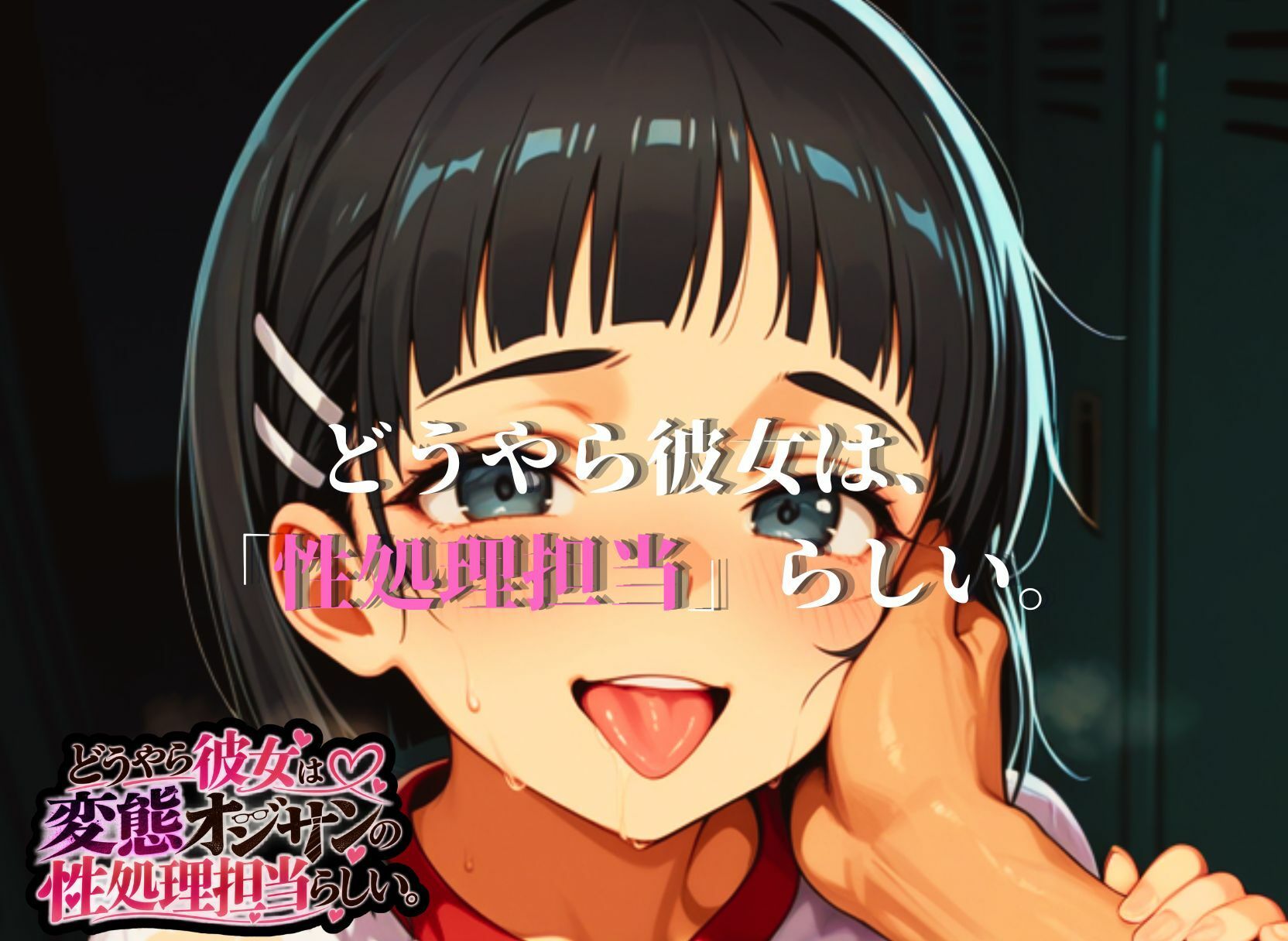 どうやら彼女は変態オジサンの性処理担当らしい。【桐ケ谷直葉編】 サンプル画像10