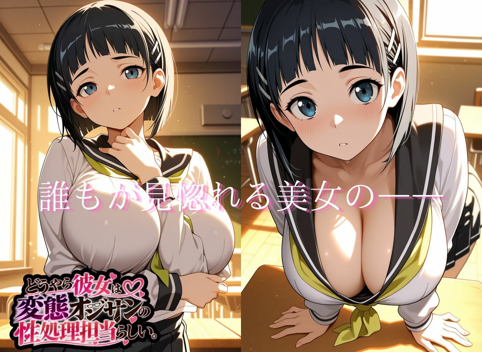 どうやら彼女は変態オジサンの性処理担当らしい。【桐ケ谷直葉編】 サンプル画像2