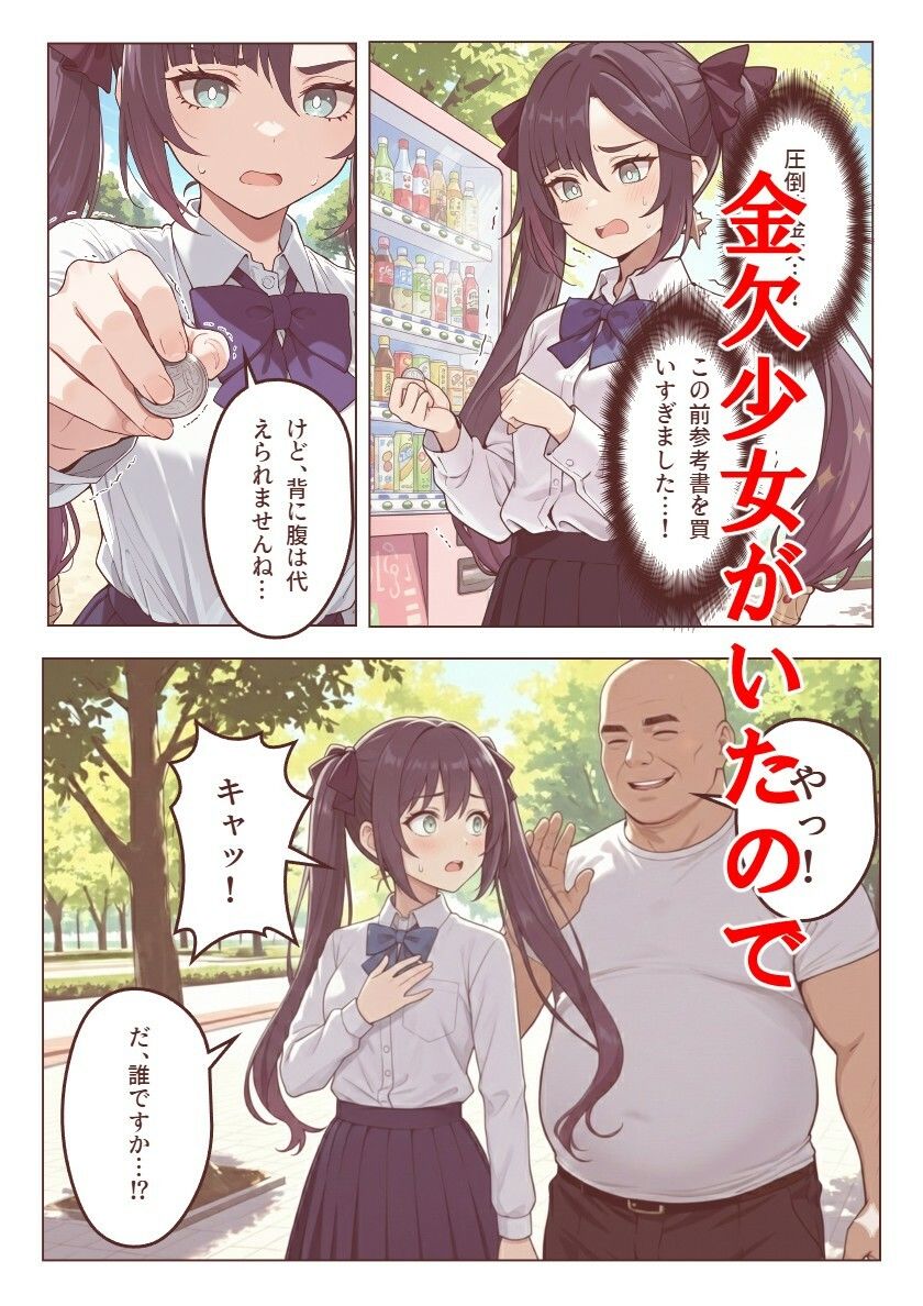 どこかで見た金欠美少女を指先一つで肉便器化 サンプル画像1