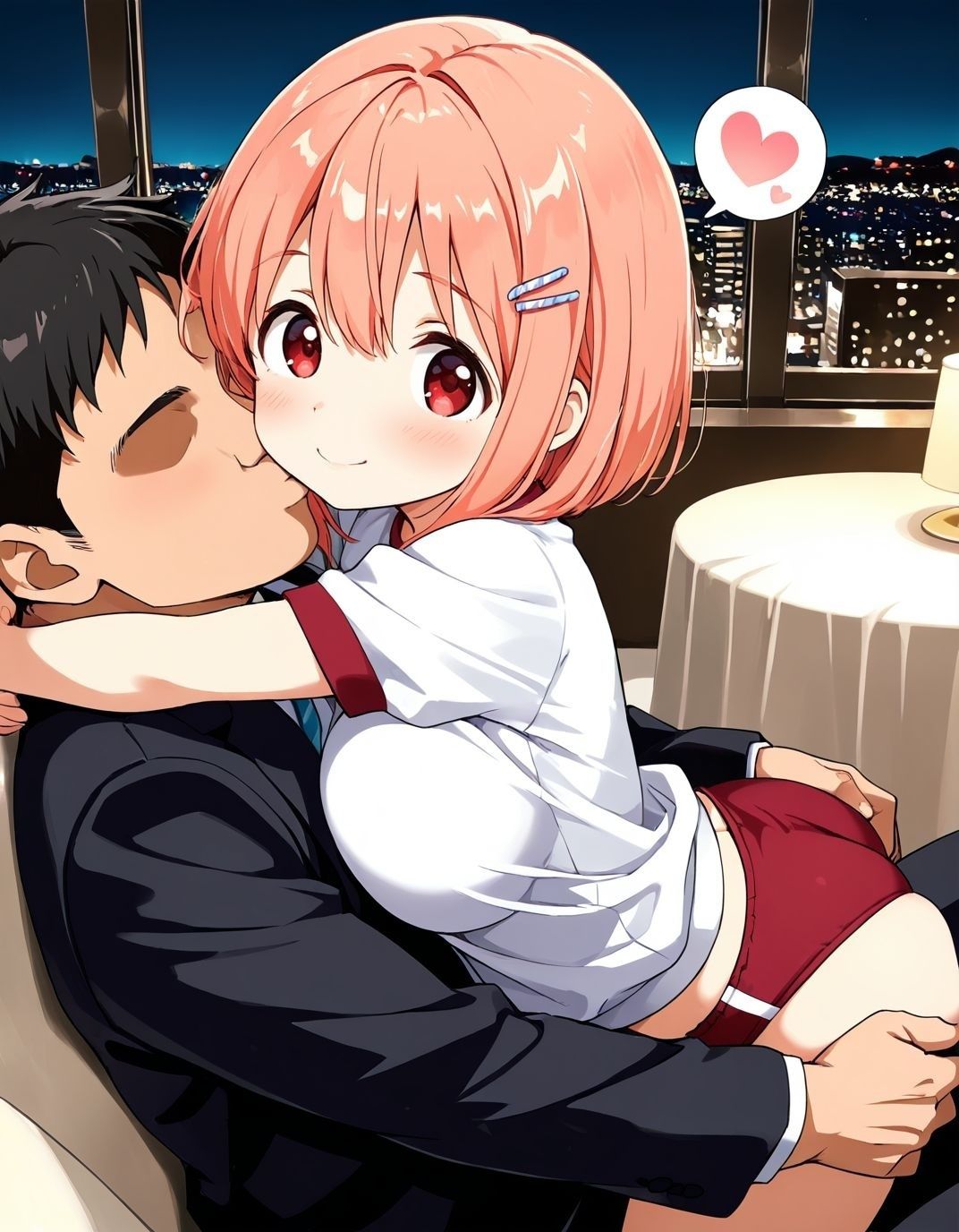 どこでもセックスするのが当たり前になっちゃった世界 赤ブルマ編 サンプル画像2
