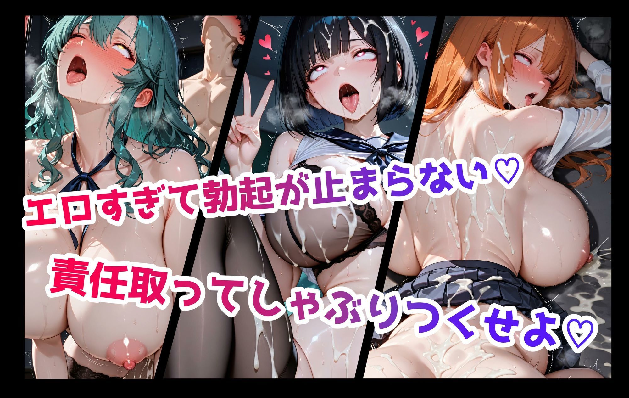 どこでも即ハメ！巨乳JK学園！！ 〜アヘ顔編〜 サンプル画像5