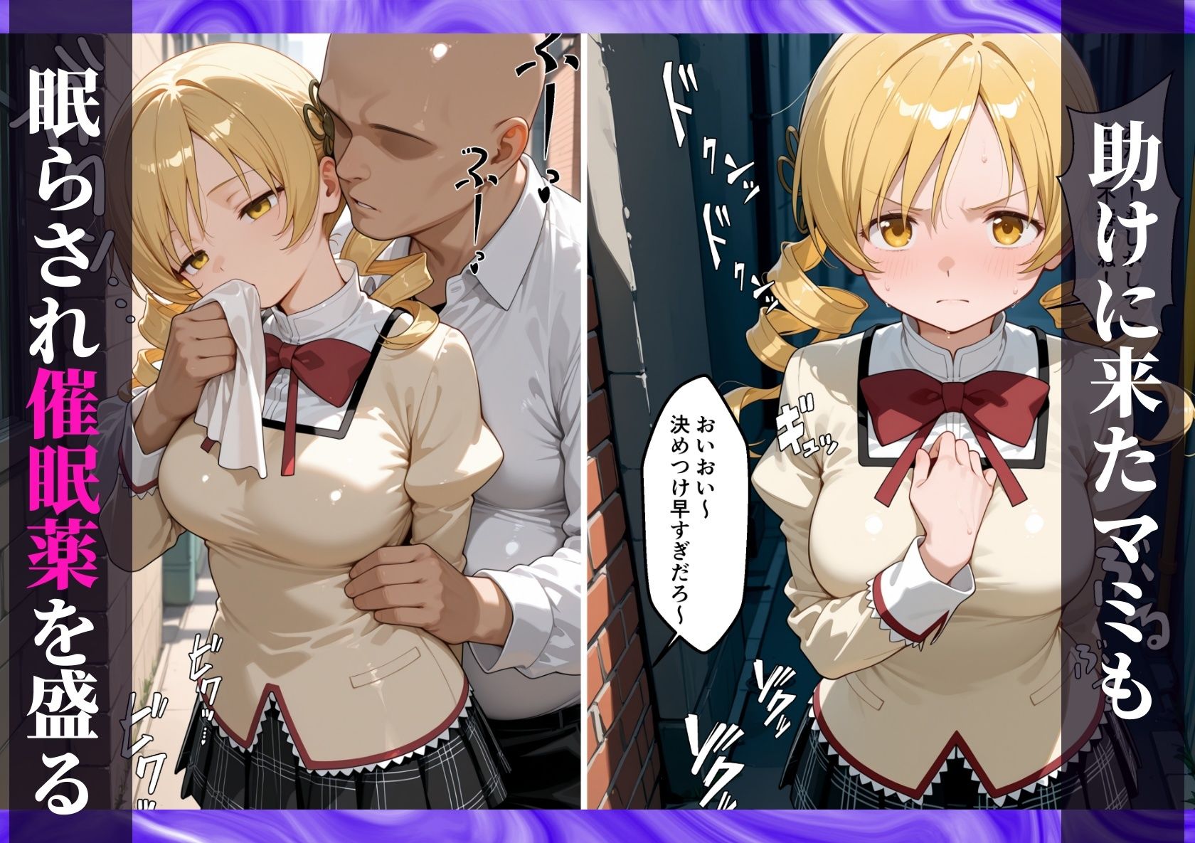 どんな抵抗も催〇薬の前じゃ無意味なんだよw【魔法少女ま〇か☆マギカ】 サンプル画像5