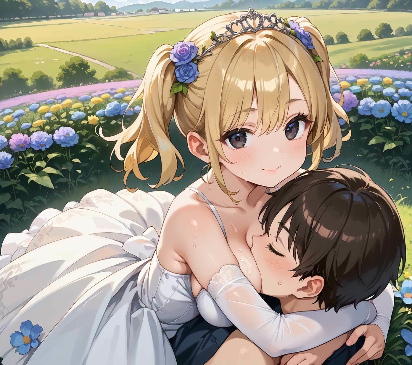 どエロ花嫁に我慢できない★370枚 サンプル画像10