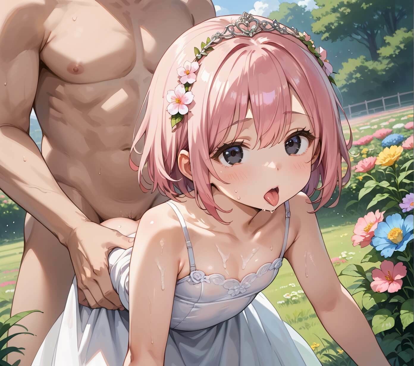 どエロ花嫁に我慢できない★370枚 サンプル画像8