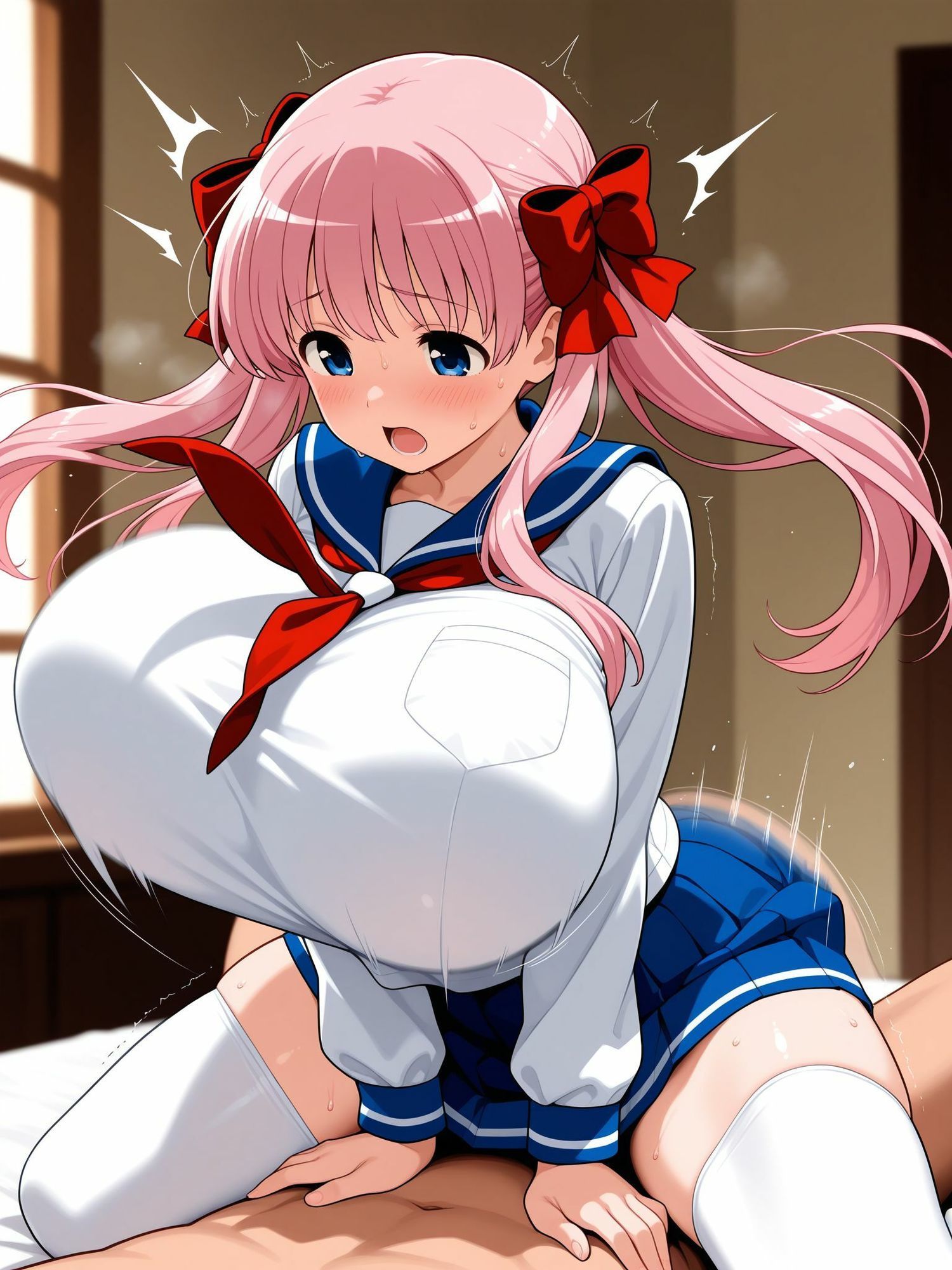 のどっちと乳揺れセックス サンプル画像4