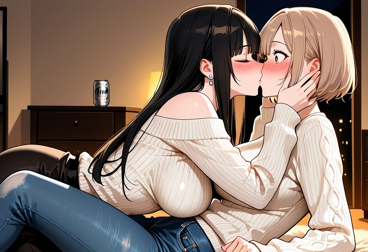 はじめての宅飲み 〜20歳になった夜、親友と一線を越えた〜 サンプル画像2