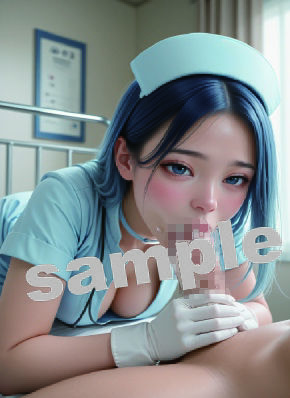 びっちナースの咥えて健康チェック サンプル画像10