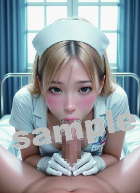 びっちナースの咥えて健康チェック サンプル画像2