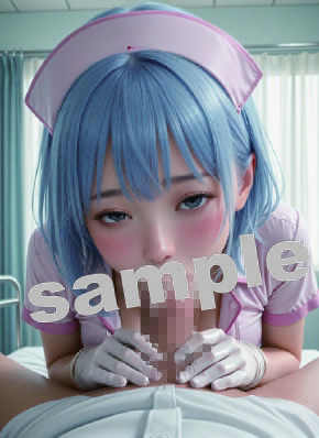 びっちナースの咥えて健康チェック サンプル画像4