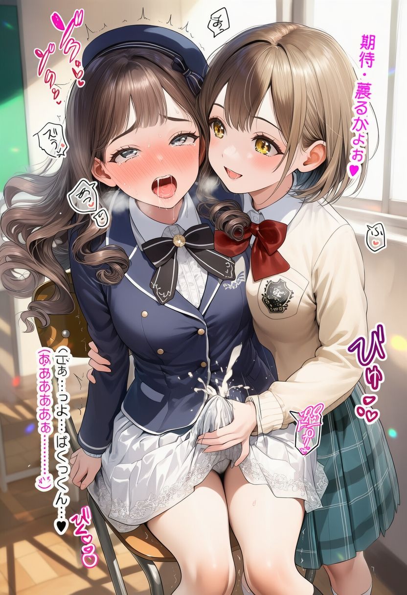 ふたなりお嬢様スカート射精 ver.トロ顔 サンプル画像5