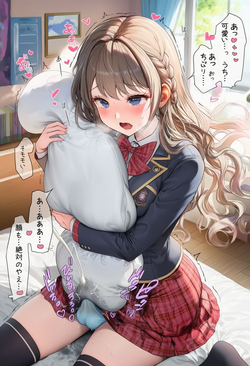 ふたなりお嬢様スカート射精 ver.トロ顔 サンプル画像6