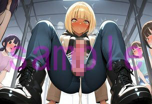 ふたなりちゃんにひたすら見下していただいてあわよくばぶっかけていただく画像集 サンプル画像1