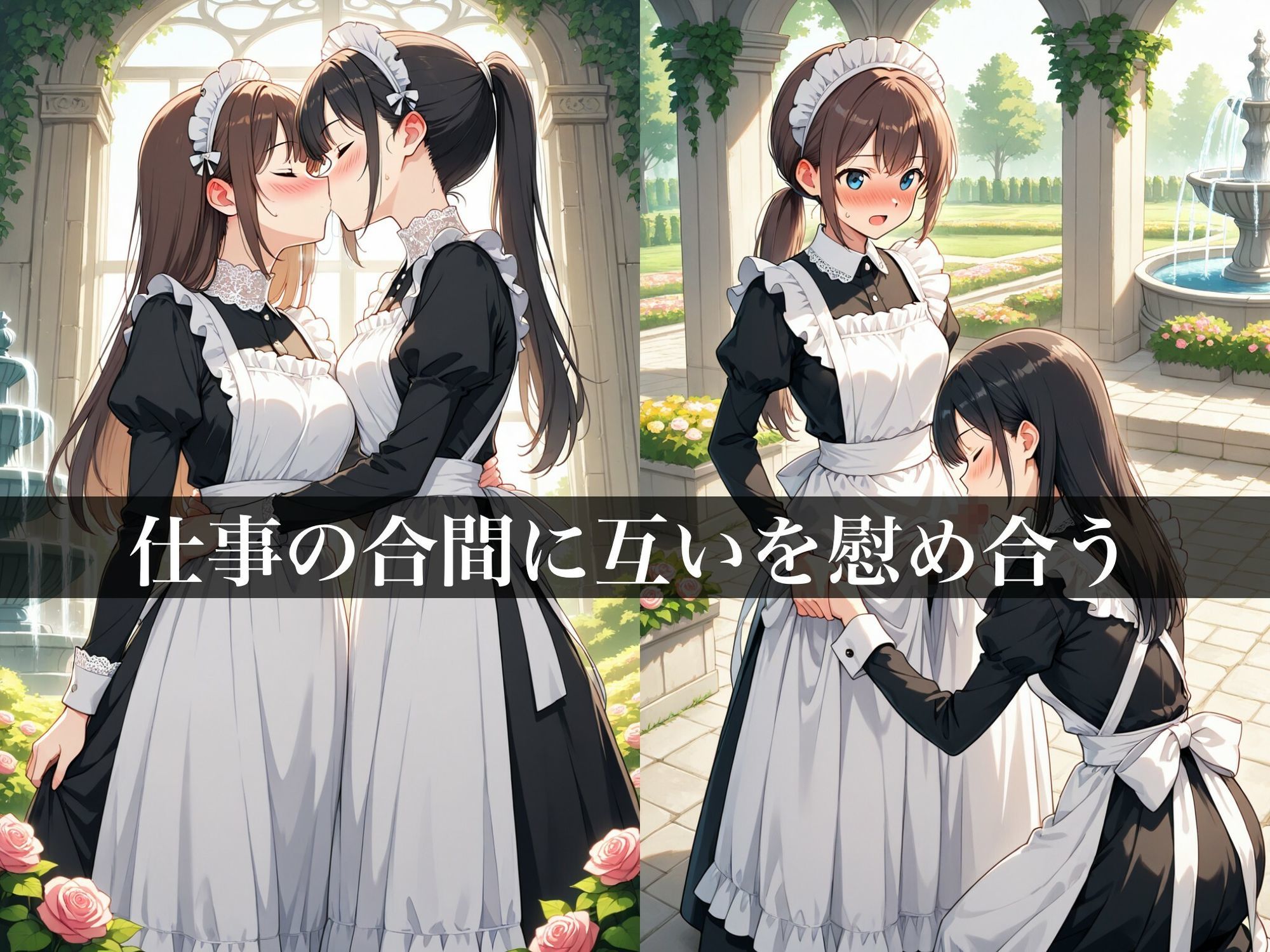 ふたなりサンドイッチ〜メイドのお仕事編〜 サンプル画像3